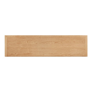 English Elm Sideboard, Wire-brushed Oak Frame with Glass Front Doors and Crown Molding Dining Storage B2769P516581
