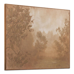 English Elm Framed Mixed Media Canvas Art Large Format Acrylic Wall Piece for Living Room B2769P523666