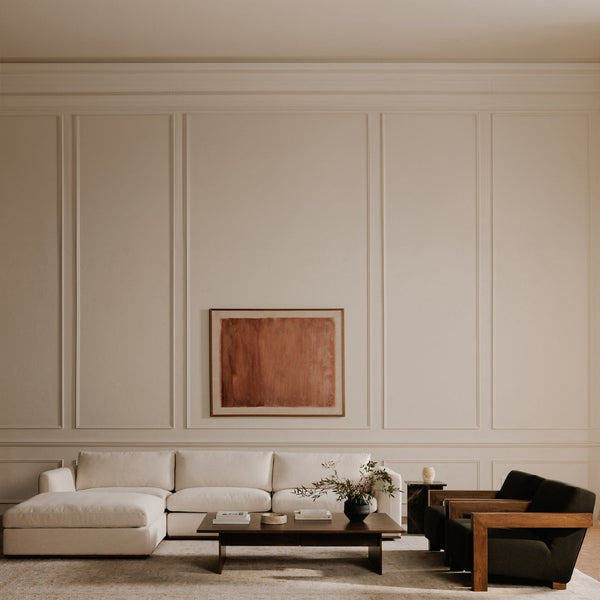 English Elm Framed Large Canvas Acrylic Wall Art with Textured Brushwork and Solid Wood Gallery Finish B2769P523678