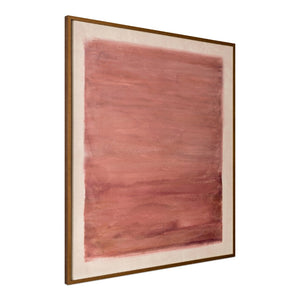 English Elm Framed Large Canvas Acrylic Wall Art with Textured Brushwork and Solid Wood Gallery Finish B2769P523678