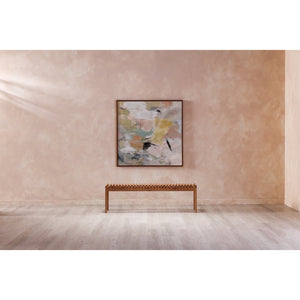 English Elm Framed Abstract Canvas Wall Art Soft Pastel Acrylic Painting for Living Room Decor B2769P523691