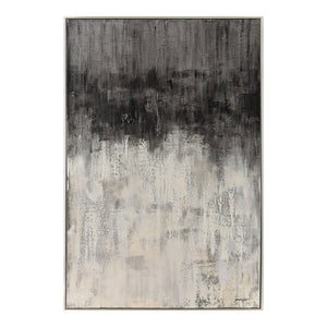 English Elm Wall Abstract Acrylic Canvas Art Large Scale Expressive Brushwork for Modern Interiors B2769P523774