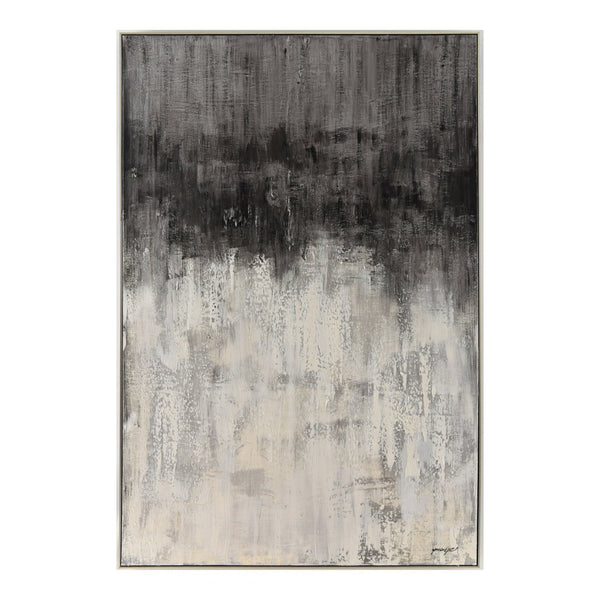 English Elm Wall Abstract Acrylic Canvas Art Large Scale Expressive Brushwork for Modern Interiors B2769P523774
