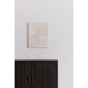 English Elm Cabinet, Reclaimed Pine Media Storage with Stainless Steel Base Industrial Farmhouse B2769P538949