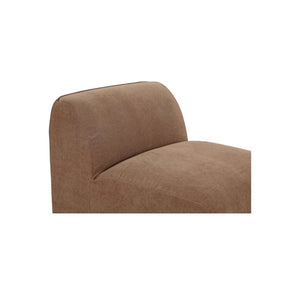 English Elm Modular Slipper Chair with Down Fill Cushioning and Washable Polyester Slipcover B2769P538956