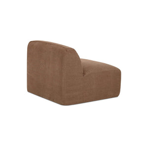 English Elm Modular Slipper Chair with Down Fill Cushioning and Washable Polyester Slipcover B2769P538956