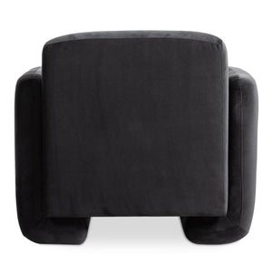 English Elm Slipper Chair with Pine Frame Polyester Upholstery for Bedroom or Reading Nook B2769P538960