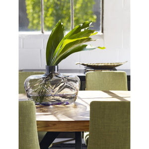 English Elm Dining Table Oval Solid Acacia Parquet Top Seats Six Cappuccino Transitional Style B2769P542760