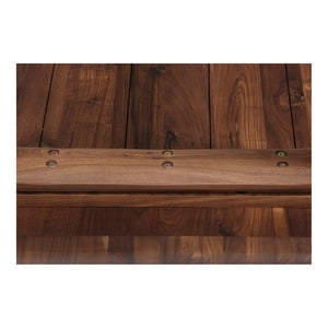 English Elm Dining Table Solid Walnut Rectangular Seats Ten Scandinavian Matte Lacquer Finish B2769P542763