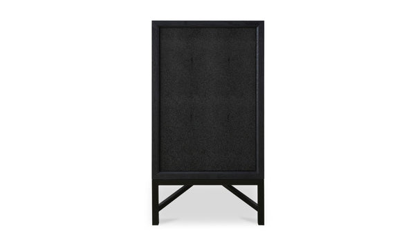 English Elm Sideboard, Art Deco Shagreen Vegan Leather Brass Leg Dining Room Storage Cabinet B2769P551507