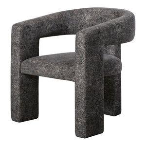 English Elm Accent Armchair Bold Angular Silhouette Polyester Upholstery Modern Living Room Seating B2769P551514