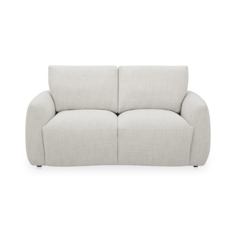 English Elm Sofa, Two Seat High Back Polyester Upholstered Living Room Piece with Solid Wood Frame B2769P593048