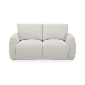 English Elm Sofa, Two Seat High Back Polyester Upholstered Living Room Piece with Solid Wood Frame B2769P593048