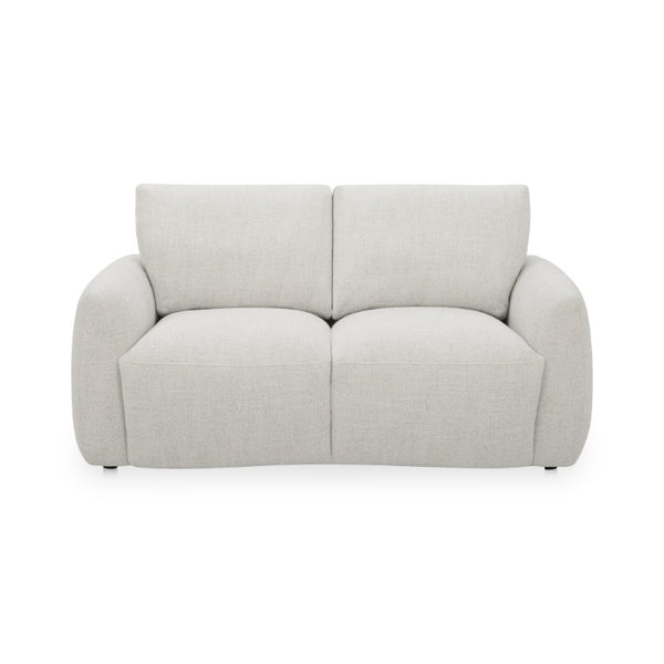 English Elm Sofa, Two Seat High Back Polyester Upholstered Living Room Piece with Solid Wood Frame B2769P593048