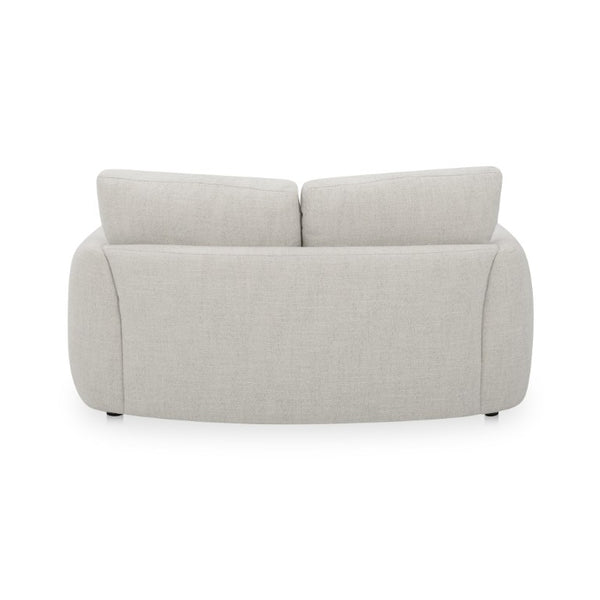 English Elm Sofa, Two Seat High Back Polyester Upholstered Living Room Piece with Solid Wood Frame B2769P593048