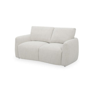 English Elm Sofa, Two Seat High Back Polyester Upholstered Living Room Piece with Solid Wood Frame B2769P593048