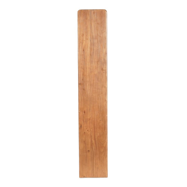 English Elm Bookcase, Solid Acacia Wood Twelve Shelf Open Display Unit for Home Office or Library B2769P593059