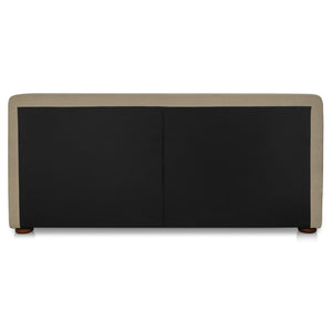 English Elm King Upholstered Storage Bed Rounded Headboard Hydraulic Lift Solid Wood Frame B2769S00058