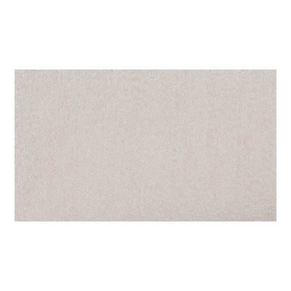 English Elm Queen Velvet Upholstered Panel Bed Solid Pine Frame Tailored Headboard Neutral Oatmeal B2769S00072