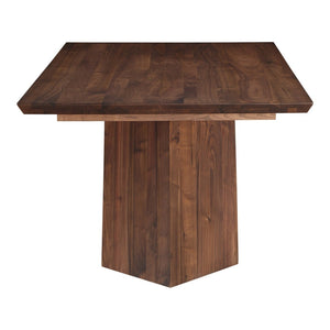 English Elm Dining Table Solid Walnut Iron Base Seats 10 Rectangular Farmhouse Loft Style B2769S00077