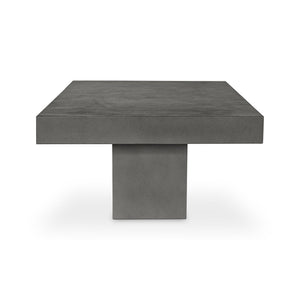 English Elm Outdoor Fibre Reinforced Concrete Rectangular Coffee Table for Patio or Living Room B2769S00085