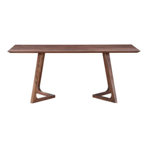 English Elm Dining Table Solid American Walnut Rectangular Mid-Century Seats Eight Angled Legs B2769S00086