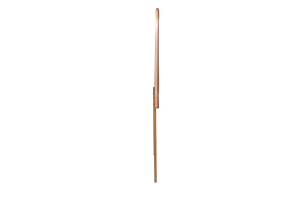 English Elm King Solid Teak Handwoven Cane Panel Headboard for Coastal Contemporary Bedrooms Natural B2772P519171