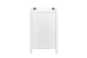 English Elm 36 Inch Solid Wood Bathroom Vanity with Engineered Stone Top and Soft Close Doors B2772P525583