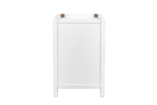 English Elm 36 Inch Solid Wood Bathroom Vanity with Engineered Stone Top and Soft Close Doors B2772P525583