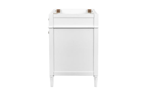 English Elm 36 Inch Solid Wood Bathroom Vanity Base with Soft Close Drawers and Cabinet Storage B2772P525584