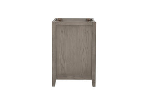 English Elm 30 Inch Bathroom Vanity Base Solid Wood Raised Panel Soft Close Cabinet Storage B2772P525586