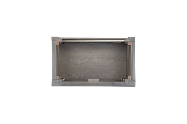 English Elm 36 Inch Bathroom Vanity Base with Dentil Moulding Solid Wood Traditional Cabinet B2772P525588