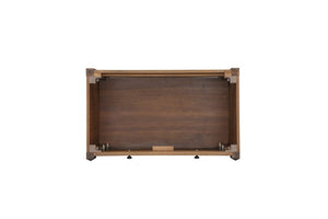 English Elm 36 Inch Bathroom Vanity with Solid Wood Cabinet Engineered Stone Top and Undermount Sink B2772P525589