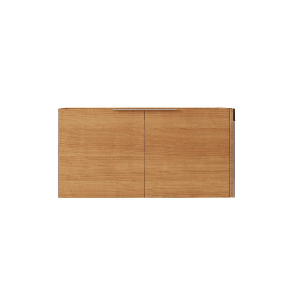 English Elm 36 Inch Floating Plywood Bathroom Vanity Cabinet with Soft Close Doors and Storage Oak - A B2775P510767