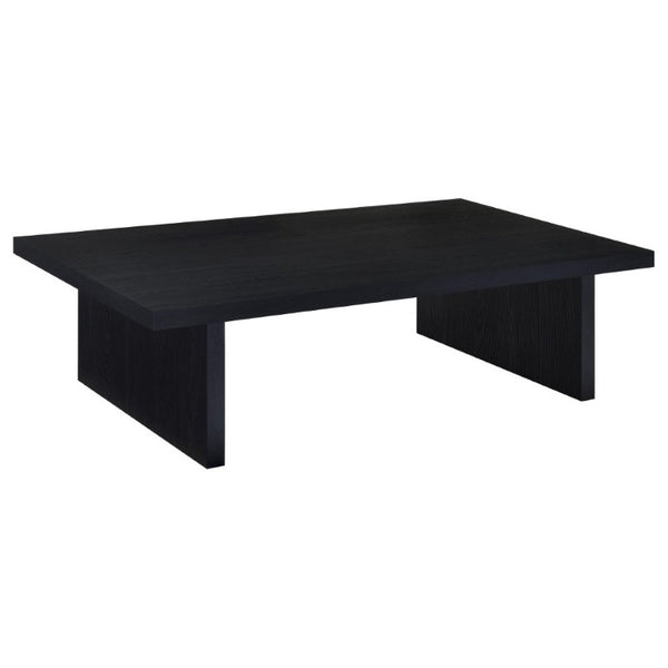 English Elm Caroline Matte Black Laminate Coffee Table Low Profile Modern Living Room Accent B2777P535866