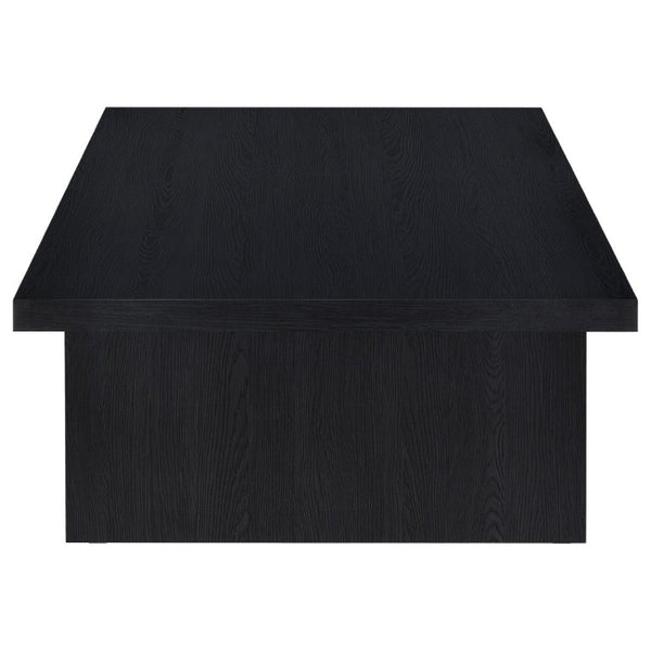 English Elm Caroline Matte Black Laminate Coffee Table Low Profile Modern Living Room Accent B2777P535866