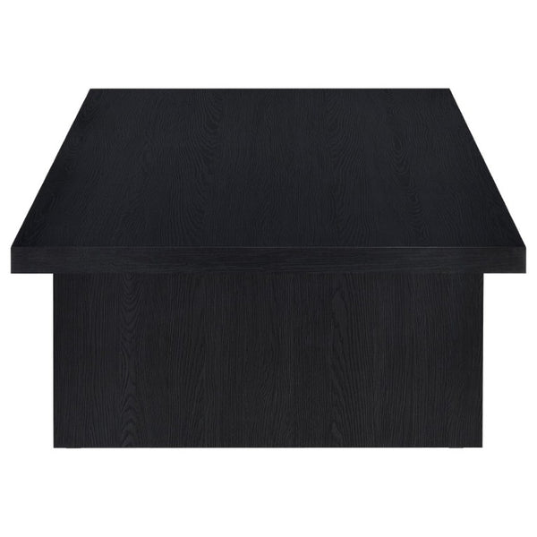 English Elm Caroline Matte Black Laminate Coffee Table Low Profile Modern Living Room Accent B2777P535866