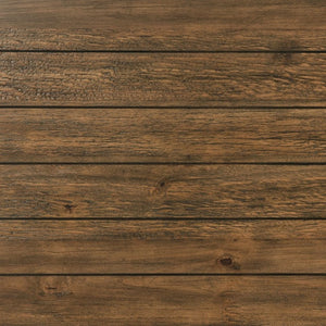 English Elm Castleton Rustic Pine Coffee Table with Open Storage Shelf for Farmhouse Living Rooms Distressed Brown B2777P535870