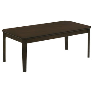 English Elm Amaro Mid-Century 3 Piece Living Room Table Set with Slim Tapered Legs Dark Finish B2777P535880