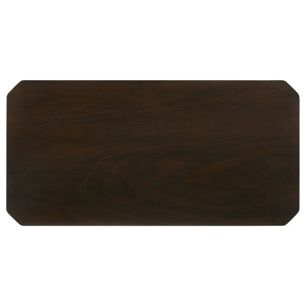 English Elm Amaro Mid-Century 3 Piece Living Room Table Set with Slim Tapered Legs Dark Finish B2777P535880