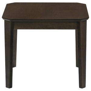 English Elm Amaro Mid-Century 3 Piece Living Room Table Set with Slim Tapered Legs Dark Finish B2777P535880