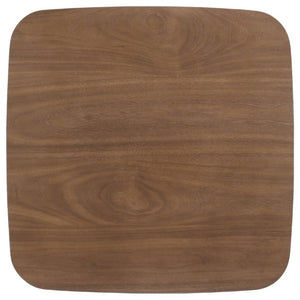 English Elm Eleanore Walnut Veneer 3 Piece Mid Century Living Room Coffee and End Table Set B2777P535881