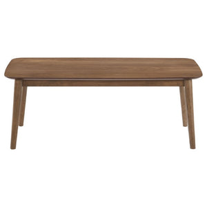 English Elm Eleanore Walnut Veneer 3 Piece Mid Century Living Room Coffee and End Table Set B2777P535881