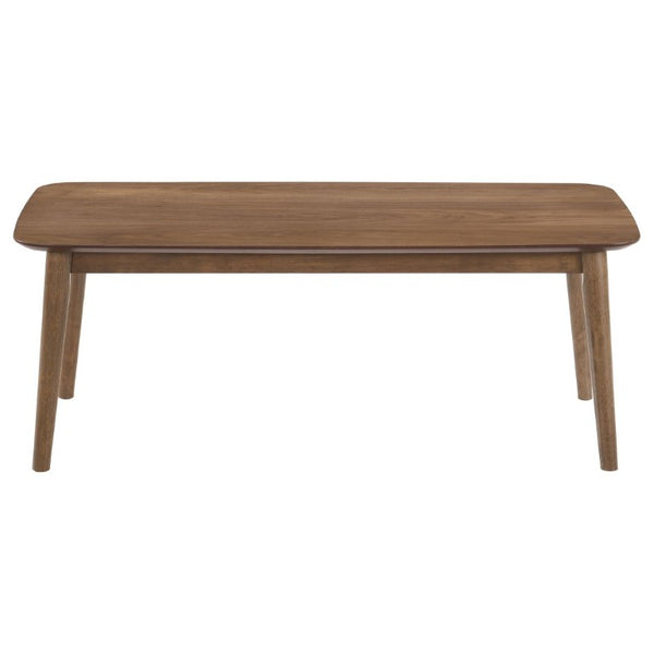 English Elm Eleanore Walnut Veneer 3 Piece Mid Century Living Room Coffee and End Table Set B2777P535881