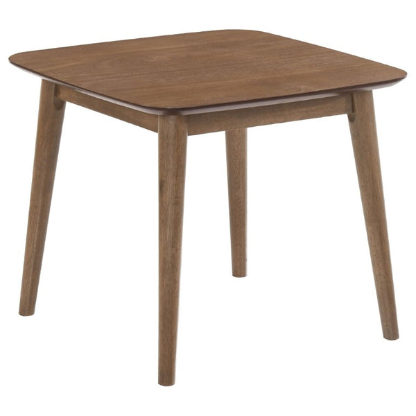 English Elm Eleanore Walnut Veneer 3 Piece Mid Century Living Room Coffee and End Table Set B2777P535881