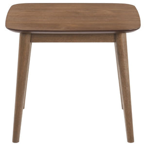 English Elm Eleanore Walnut Veneer 3 Piece Mid Century Living Room Coffee and End Table Set B2777P535881
