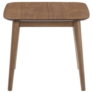 English Elm Eleanore Walnut Veneer 3 Piece Mid Century Living Room Coffee and End Table Set B2777P535881
