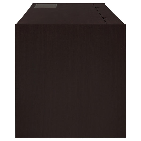English Elm Halston Three Drawer Computer Desk with Keyboard Tray in Warm Cappuccino Finish B2777P535900