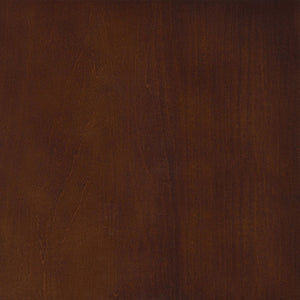 English Elm Brown Sculptural Pedestal Accent Table with Faux Marble Top for Living Spaces B2777P535925