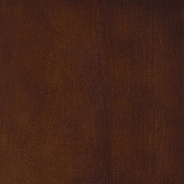 English Elm Brown Sculptural Pedestal Accent Table with Faux Marble Top for Living Spaces B2777P535925